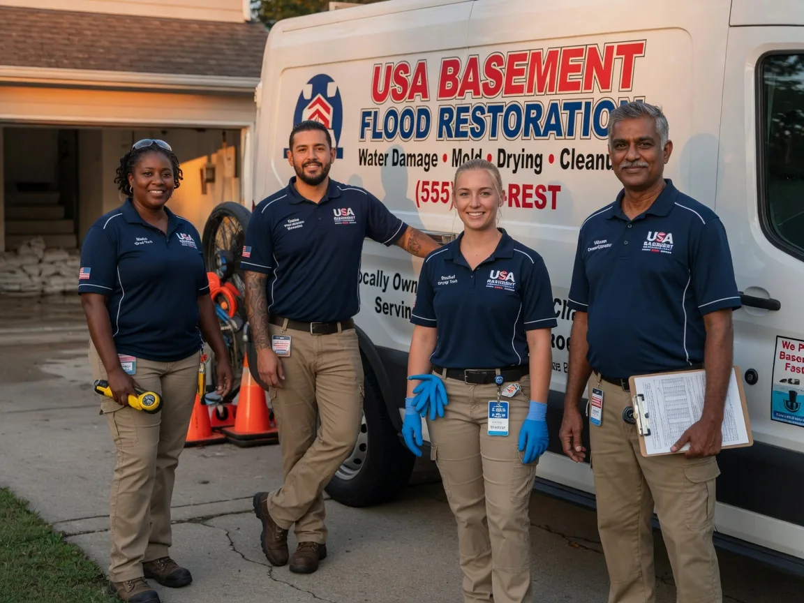 Basement Flood Cleanup company in Emden, IL